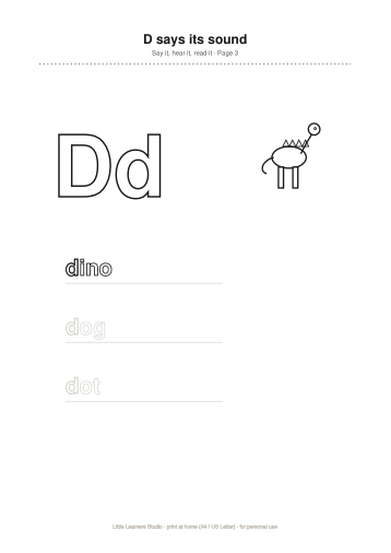First Phonics Sounds page preview 3