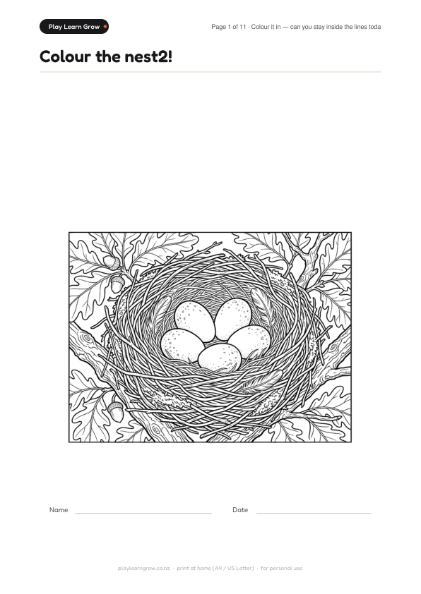 Nature Coloring Pack
