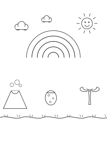 Dinosaur Land Storybook Scenes Vol. 1 page preview 2