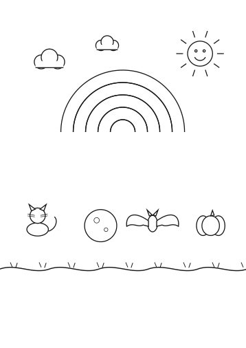 Halloween Storybook Scenes Vol. 2 page preview 3