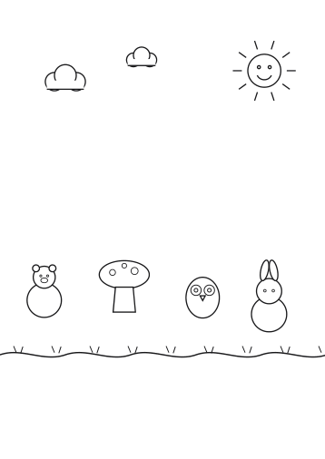 Woodland Animals Storybook Scenes Vol. 2 page preview 2