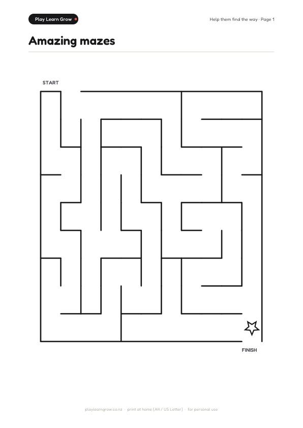 Easy-Peasy Mazes