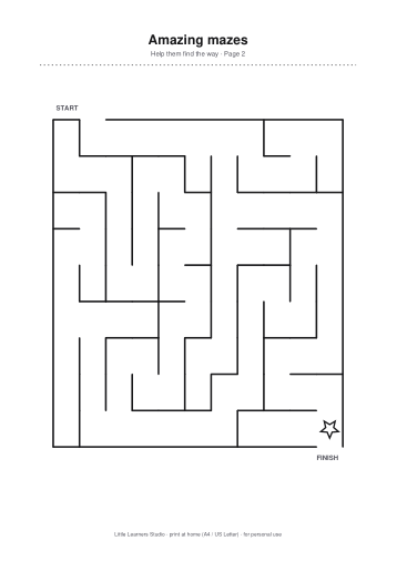 Easy-Peasy Mazes page preview 2