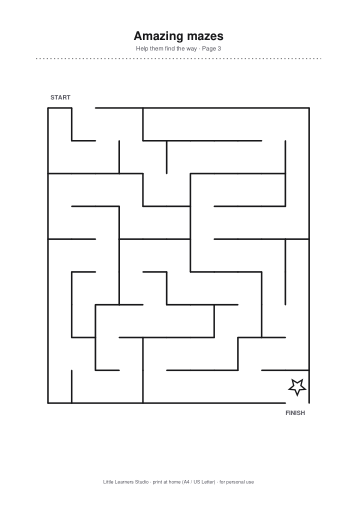 Easy-Peasy Mazes page preview 3