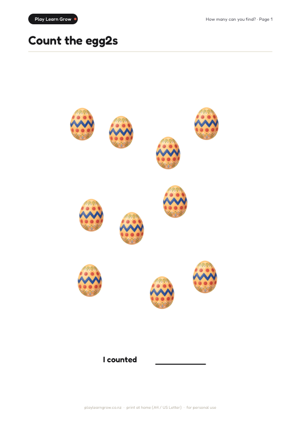 Easter Activity Pack