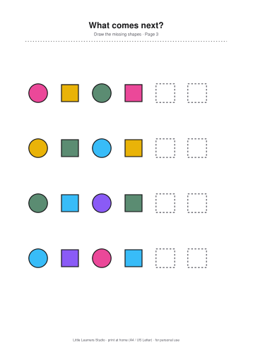 Easter Activity Pack page preview 3