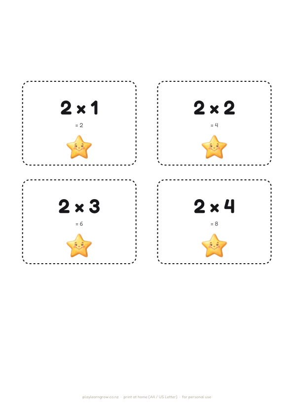 Times Tables Flashcards