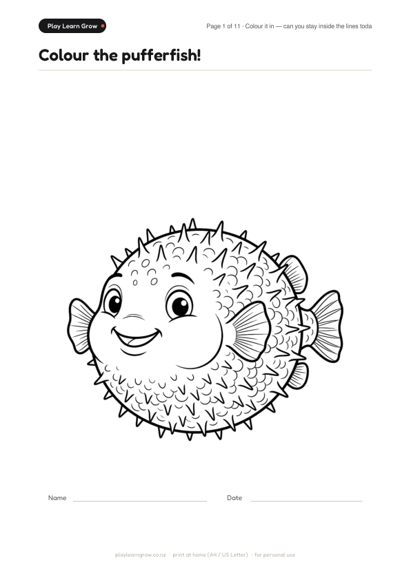 Bubbles Coloring Pack