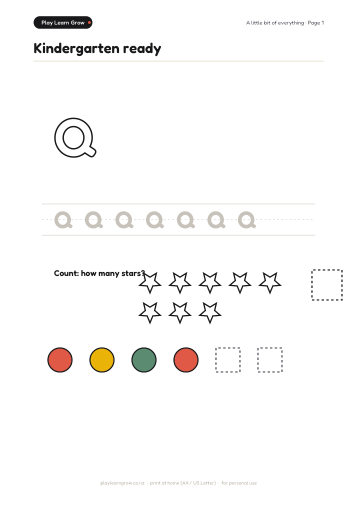 The School Ready Kiwi Kids Bundle page preview 1