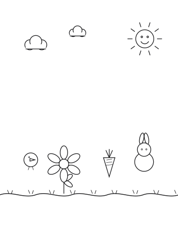Easter Storybook Scenes Vol. 1 page preview 1