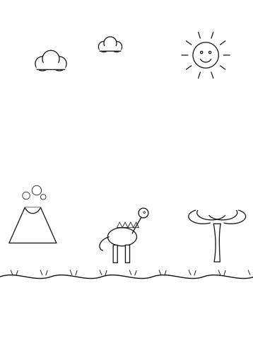 Dinosaur Land Storybook Scenes Vol. 2 page preview 1