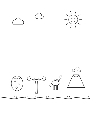 Dinosaur Land Storybook Scenes Vol. 2 page preview 2