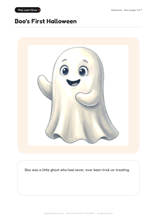 Halloween Storybook