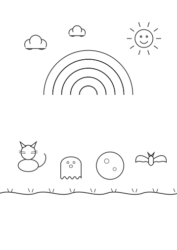 Halloween Storybook Scenes Vol. 1 page preview 1