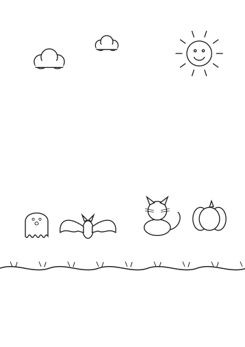 Halloween Storybook Scenes Vol. 1 page preview 3