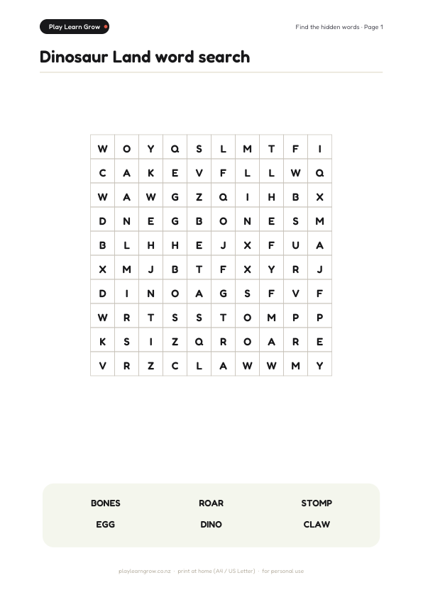 Word Search Adventures