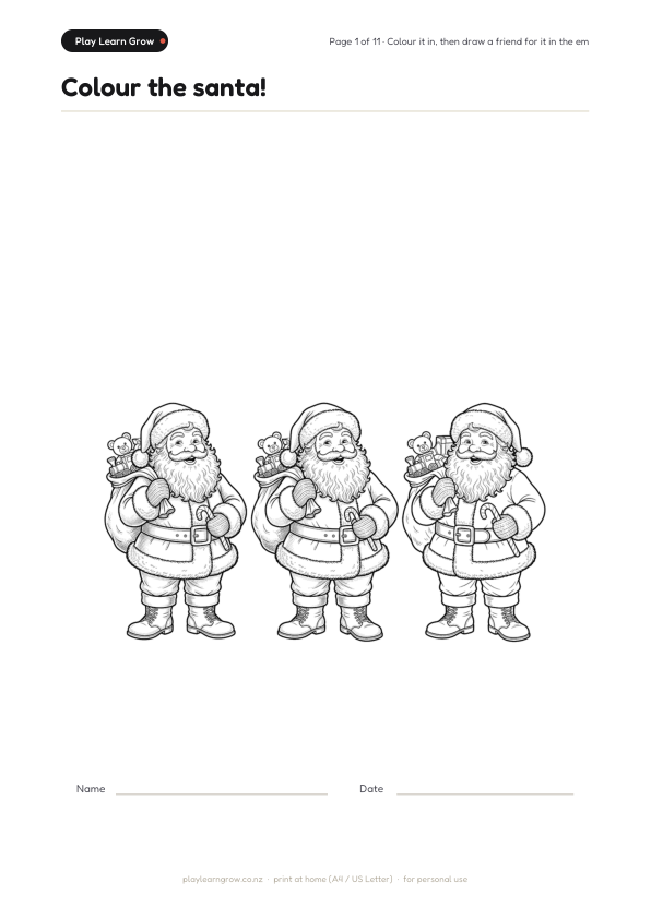 Christmas Coloring Pack