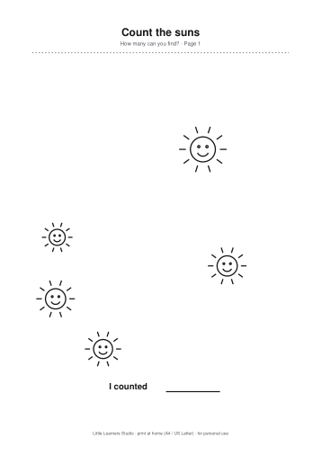 Safari Adventure Activity Pack page preview 1
