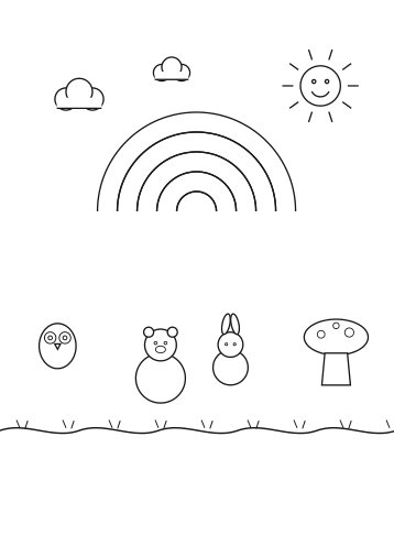 Woodland Animals Storybook Scenes Vol. 1 page preview 3
