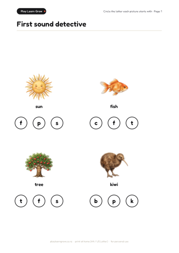 Speech & Language Bundle page preview 1