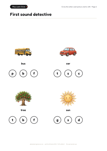 Speech & Language Bundle page preview 2