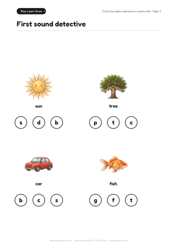 Speech & Language Bundle page preview 3