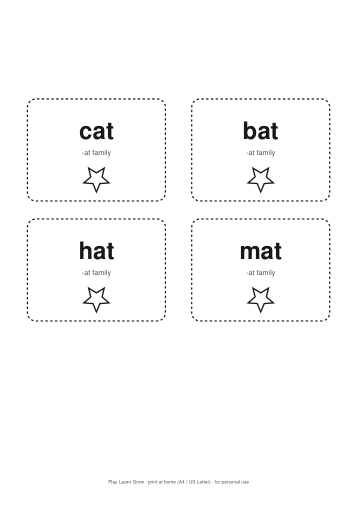 Dyslexia-Friendly Phonics Flashcards page preview 1
