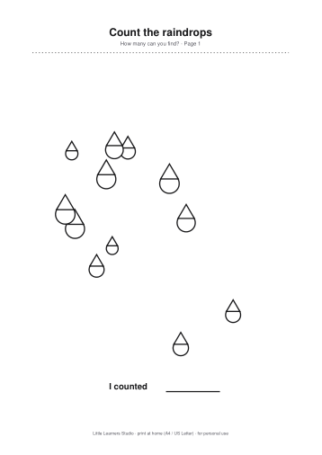 Rainbows Activity Pack page preview 1