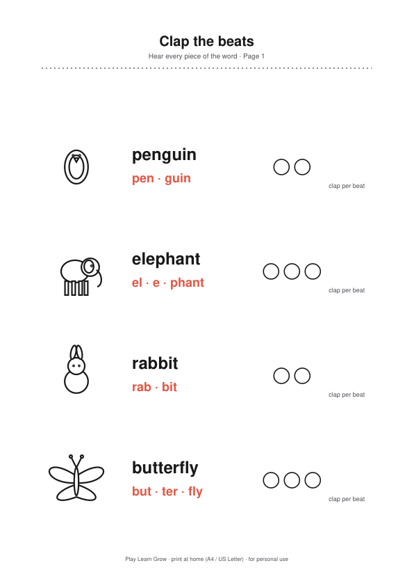 Phonological Awareness Pack