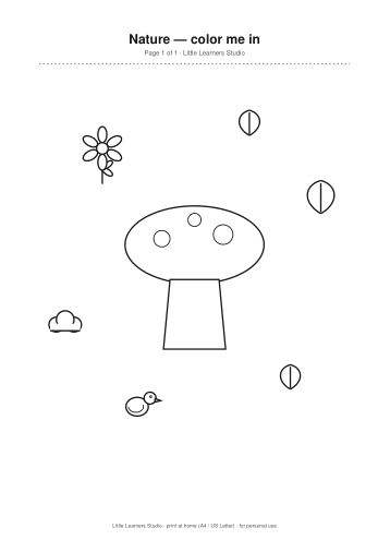 Nature Potty Training Adventure page preview 3
