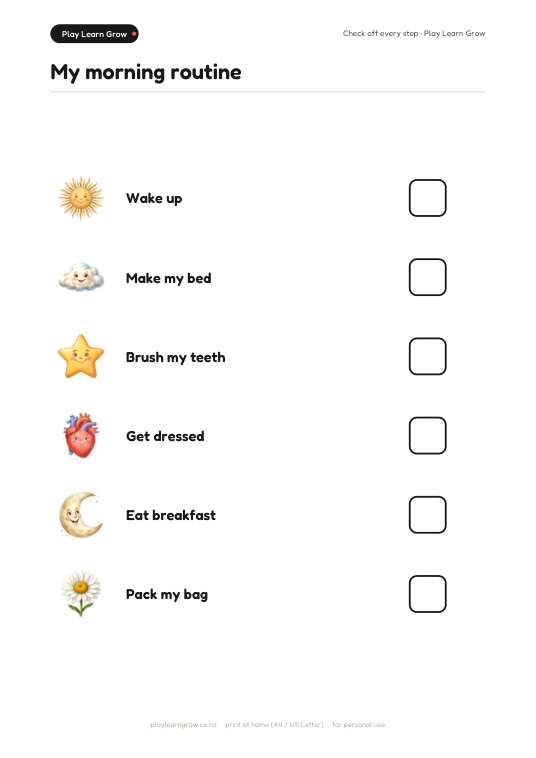 Check off every step page preview 1