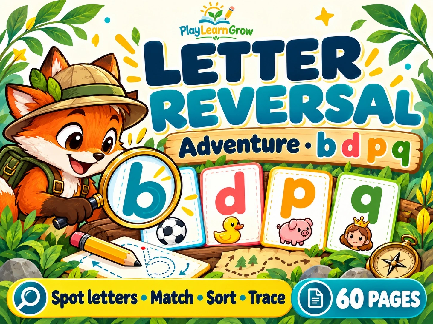 Letter Reversal Adventure