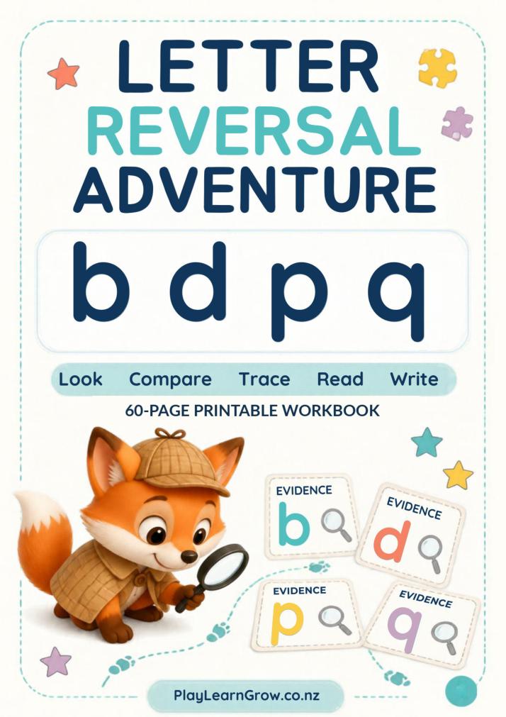 Letter Reversal Adventure preview 2