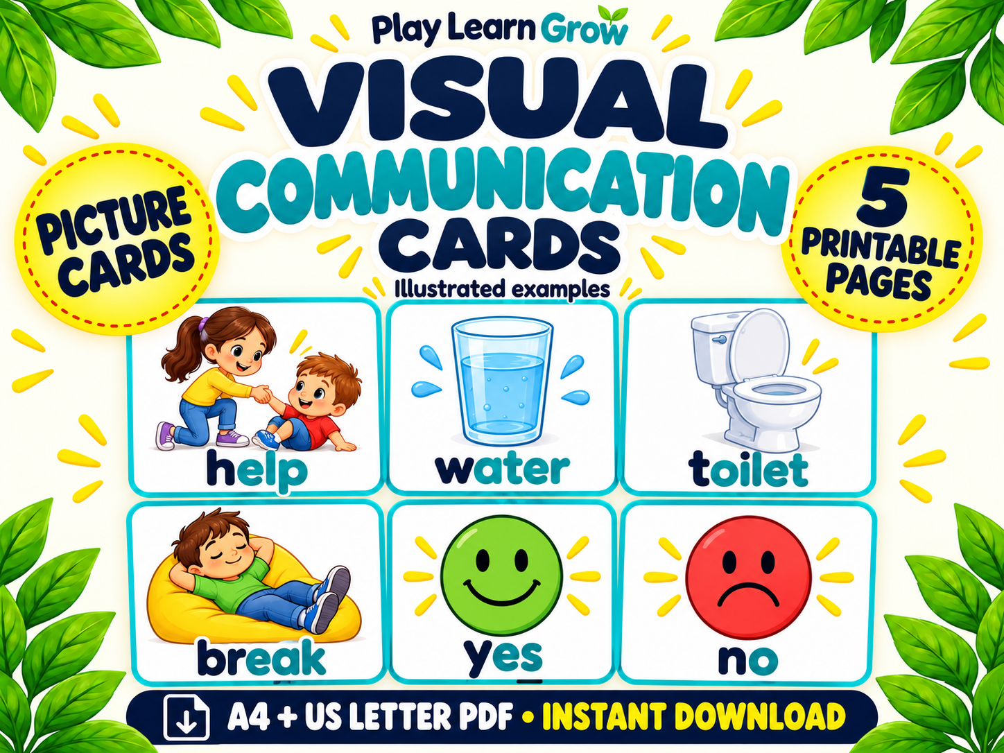 Visual Communication Cards