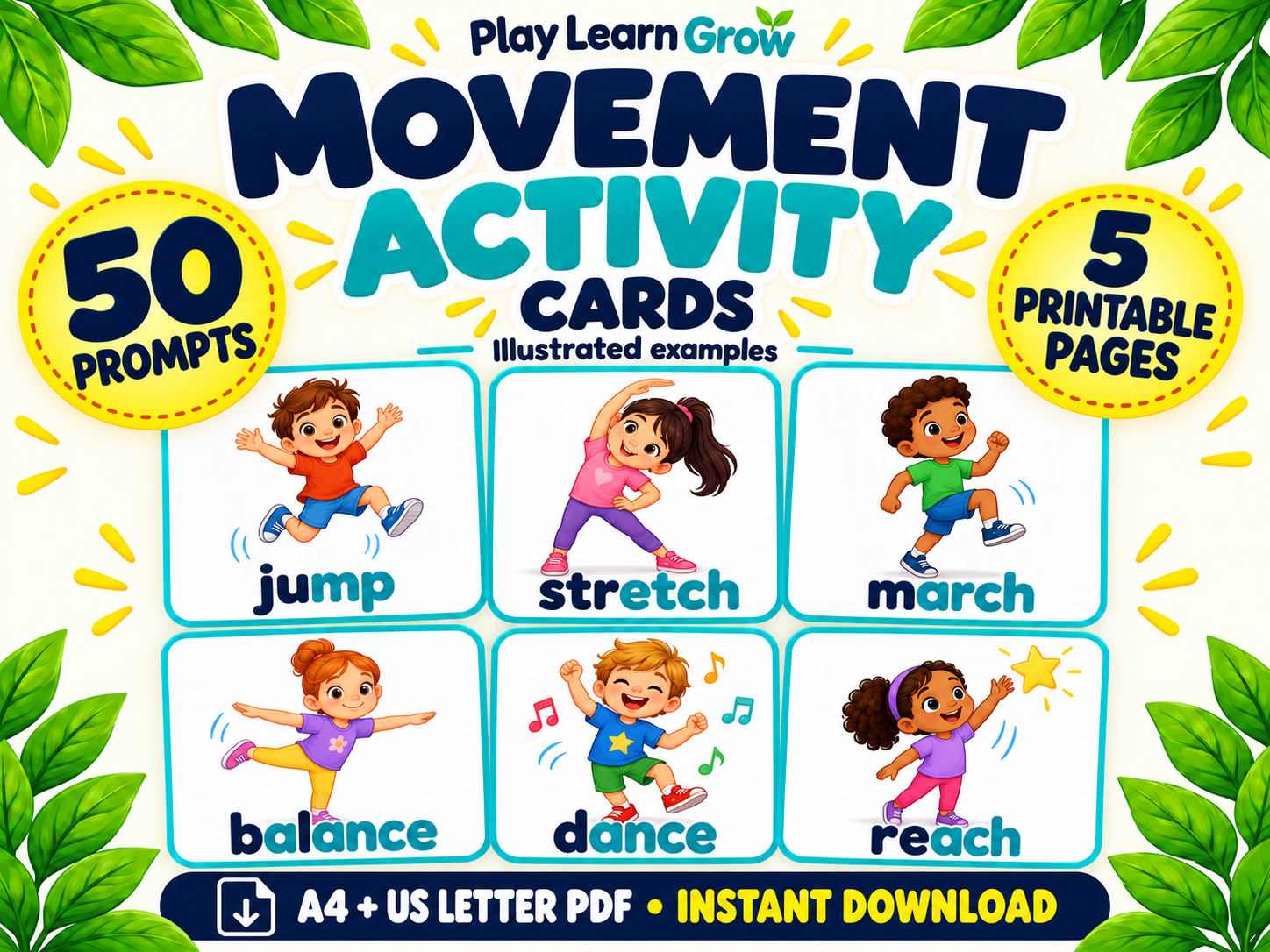 Movement Activity Cards