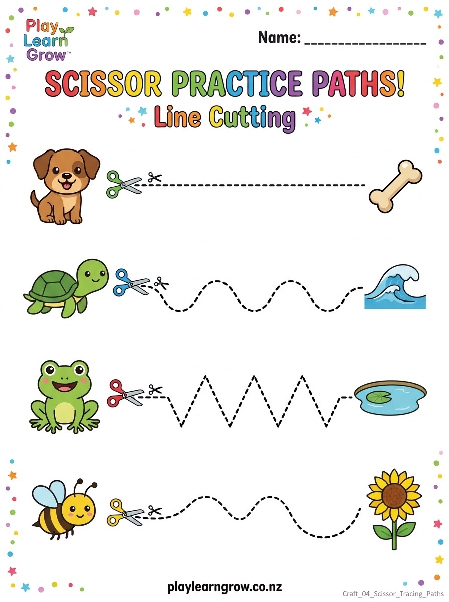 Fine Motor and Scissor Skills Mini Activity Pack preview 3