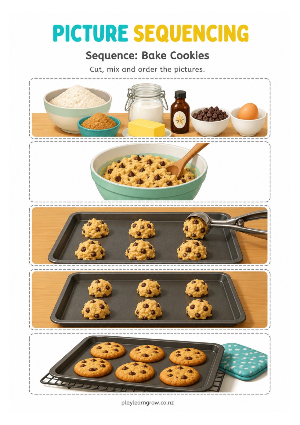 Picture Sequencing Activities preview 5