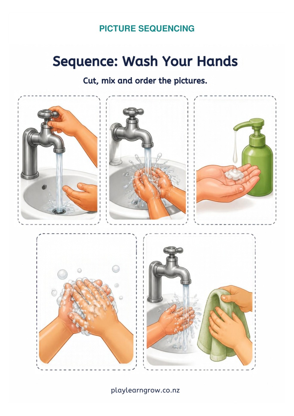 Picture Sequencing Activities preview 4
