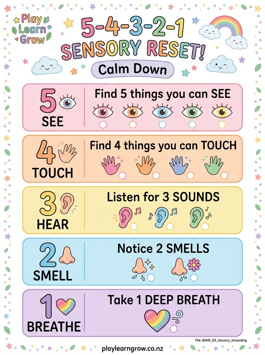 ADHD Focus and Sensory Regulation Visual Activity Pack preview 4