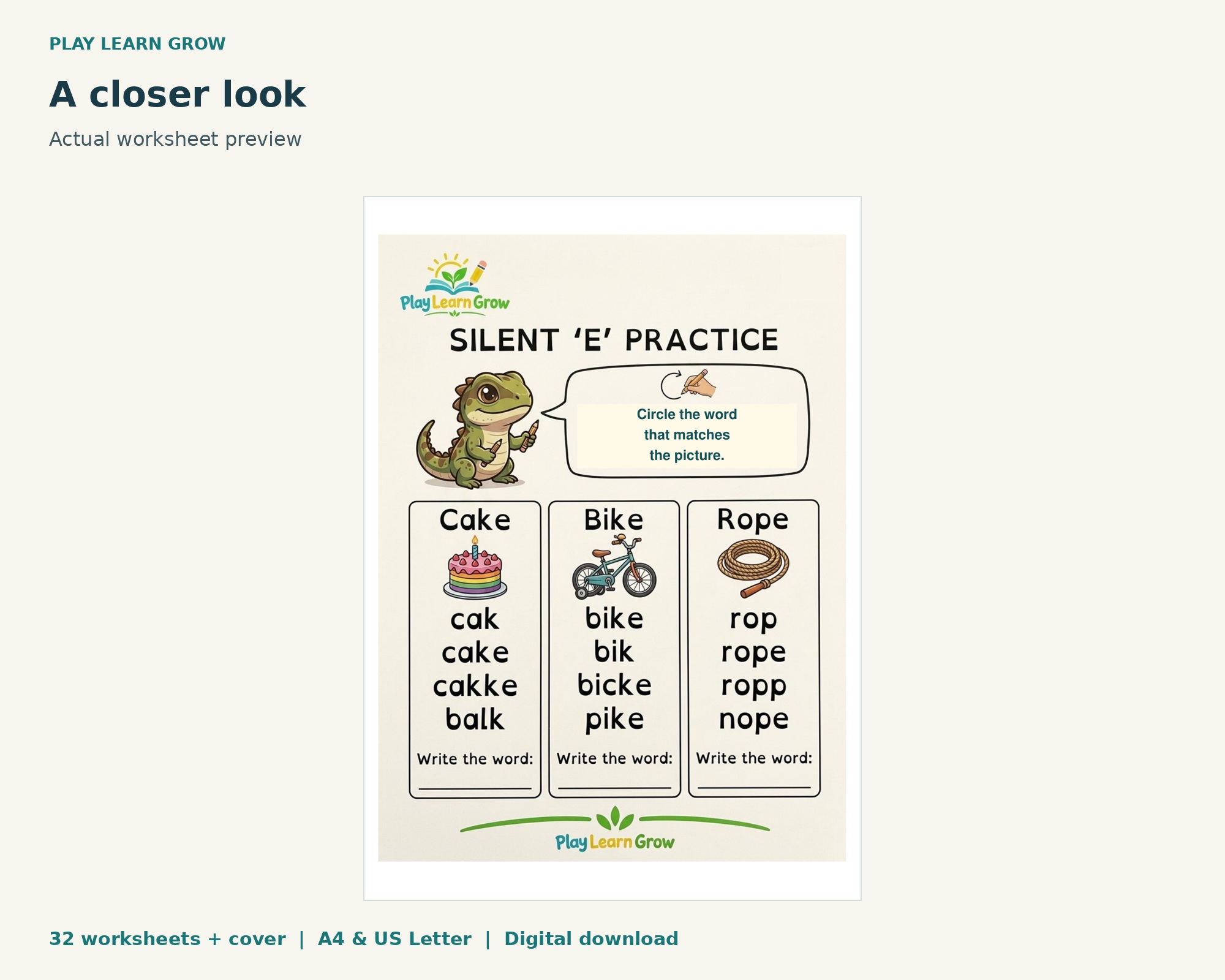 Dyslexia-Friendly Phonics & Word Building preview 5
