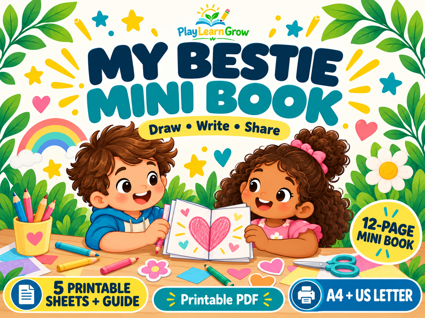 My Bestie Mini Book and Friendship Coupons