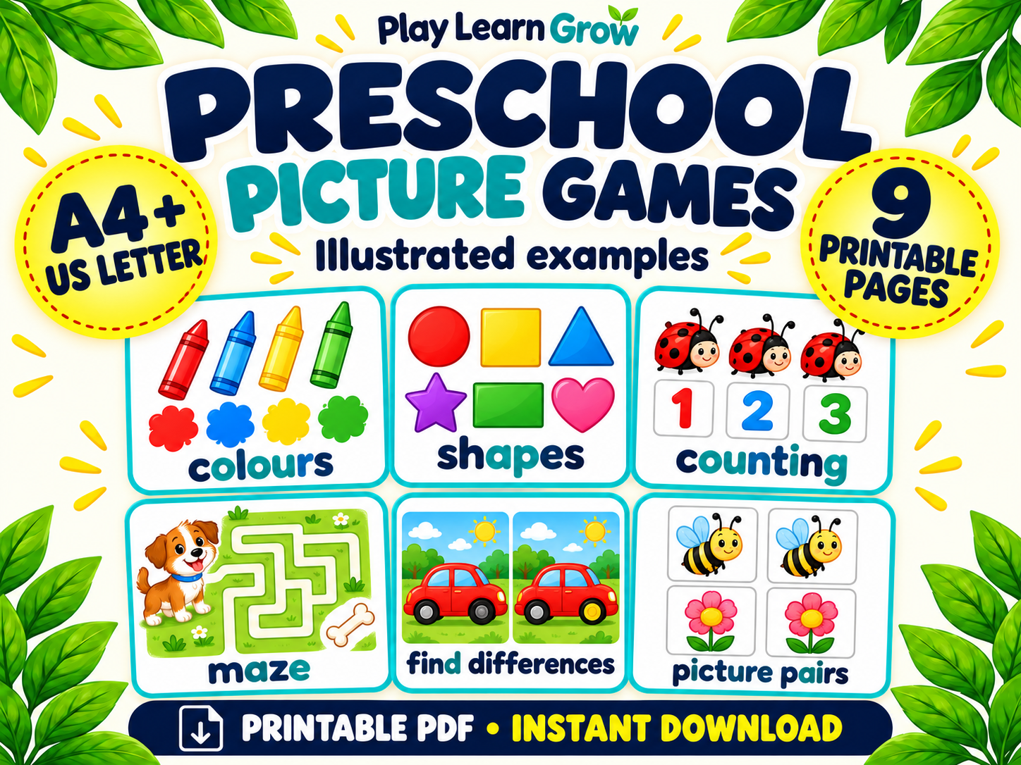 Preschool Picture Games