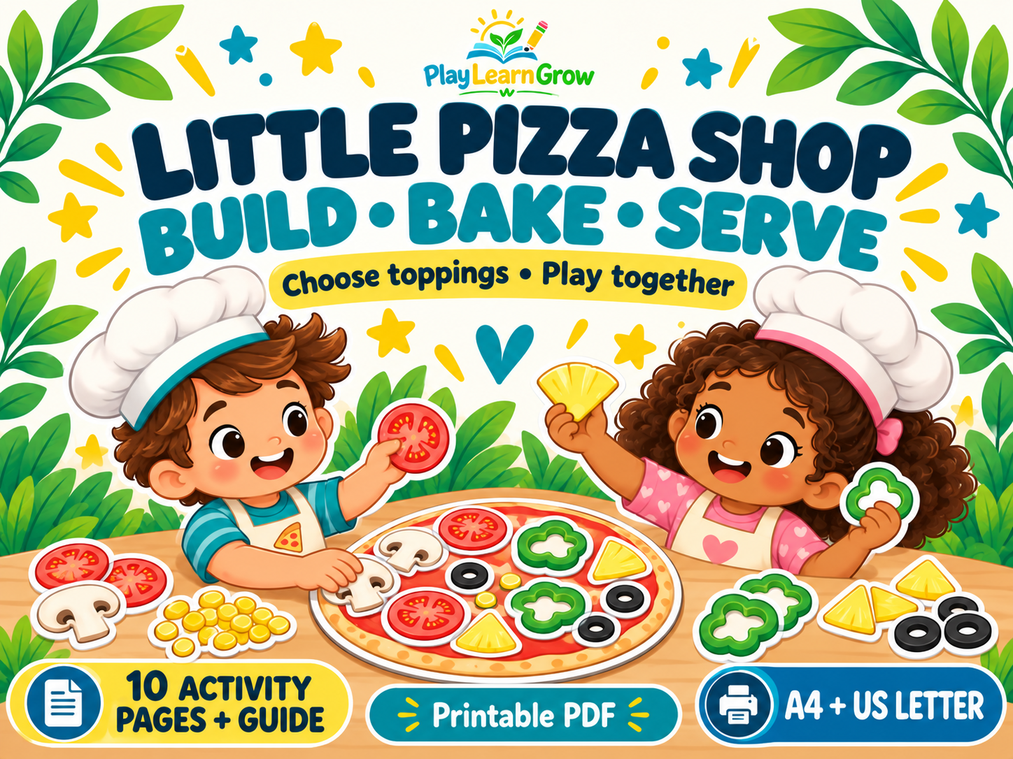 Little Pizza Shop - Build Bake Serve
