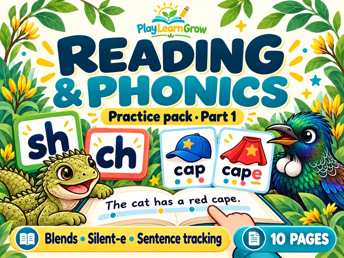 Reading and Phonics Practice Pack – Part 1