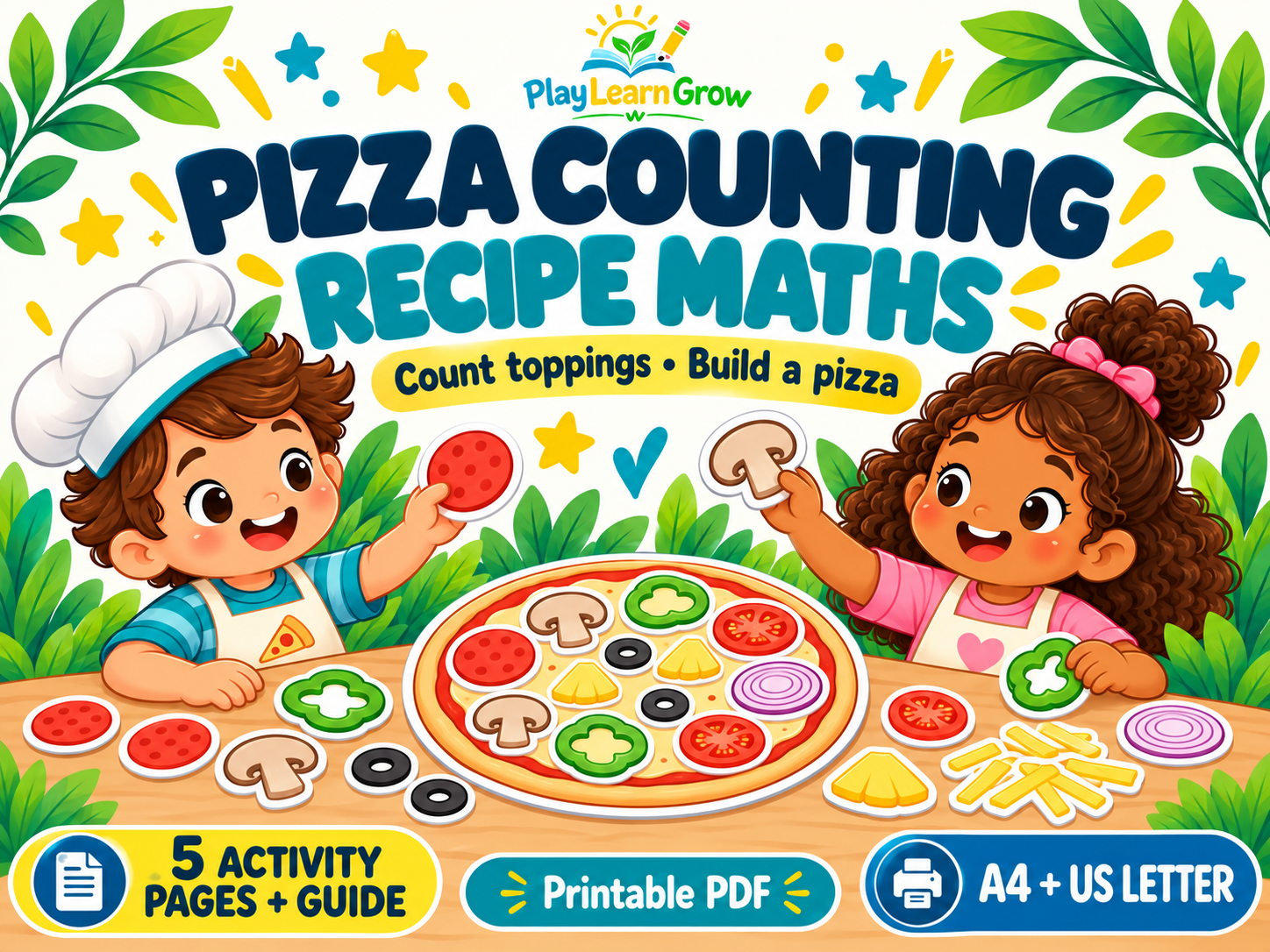 Pizza Counting Extension - Recipe Maths