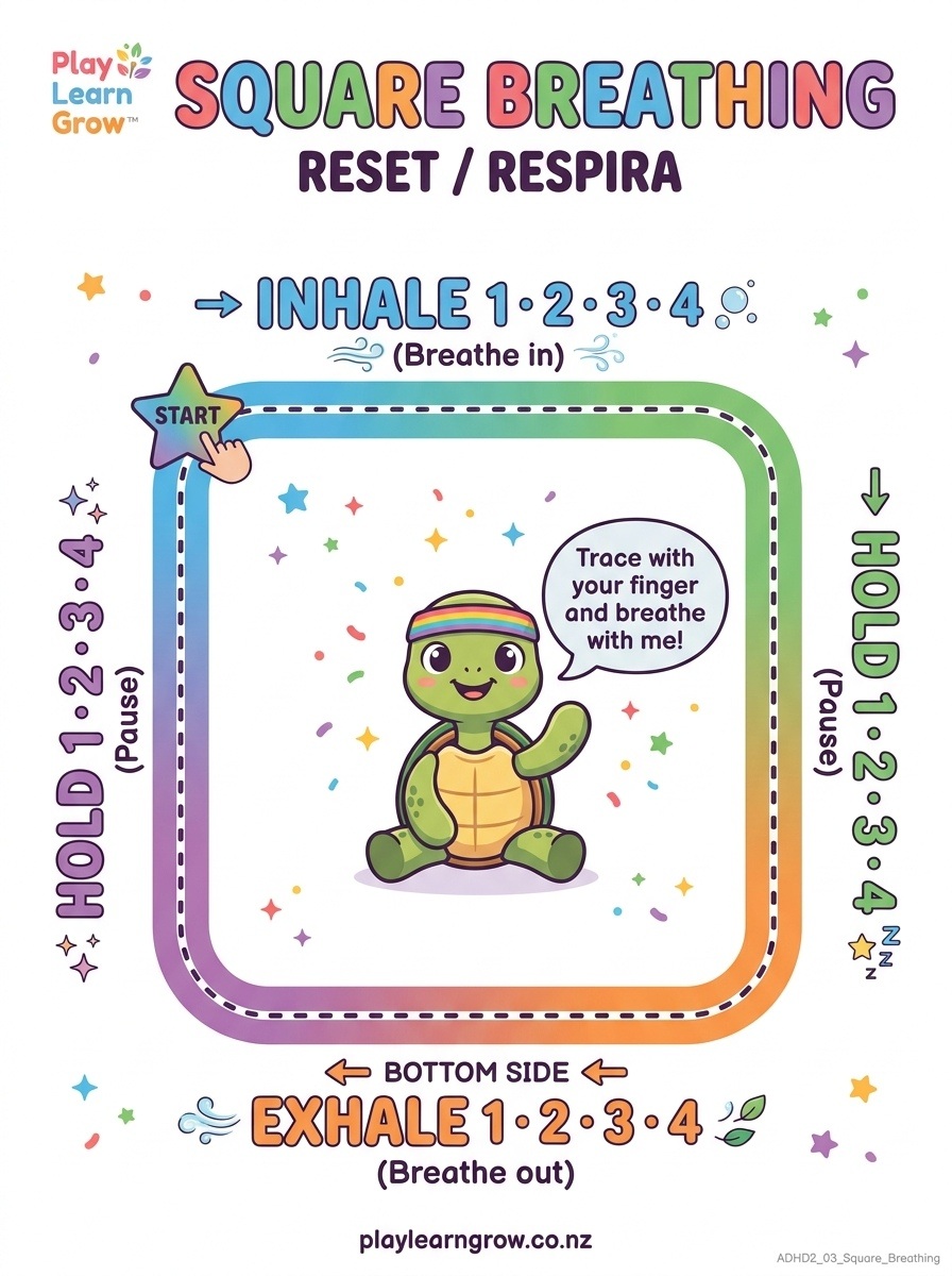 ADHD Superpower Skills – Focus and Calm Activity Pack, Part 2 preview 5