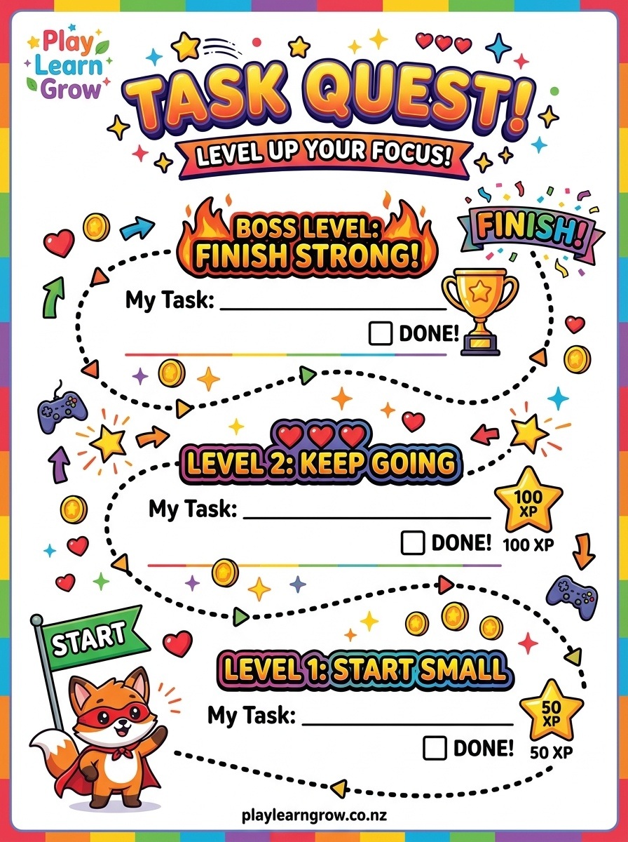 ADHD Superpower Skills – Focus and Calm Activity Pack, Part 2 preview 6